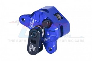 GPM MX2035 ALUMINUM 7075 FRONT BRAKE DISC CALIPER LOS262009 For LOSI 1/4 PROMOTO-MX MOTORCYCLE LOS06000 LOS06002 - BLUE - MX2035-B