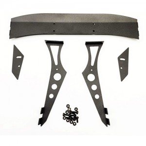Aluminum Drift Car High Tail Wing Spoiler For 1/10 RC Drift Car D4 D5 YOKOMO - WS01/BK
