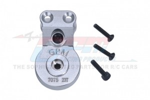 GPM MGO023T ALUMINUM 7075 SERVO SAVER STEERING 23T W. BUILT-IN SPRING ARA340192 ARRMA 1/10 GORGON 4X2 MEGA 550 MONSTER ARA3230ST1 - SILVER - MGO023T-S