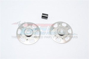 GPM YT115 ALUMINIUM SPUR GEAR ADAPTER 1/10 RC AXIAL YETI ROCK RACER - Silver - YT115-S