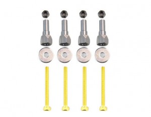 Stainless Steel Shock Standoff AR330482 For ARRMA 1/7 BIG ROCK FELONY FIRETEAM - RS-AR330482