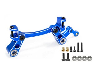 Aluminum Steering Saver Set ARA340200 For ARRMA 1/8 MOJAVE 4X4 4S BLX TRUCK ARA4404T1 - BLUE - RS-ARA340200/BU