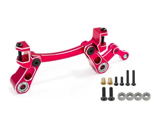 Aluminum Steering Saver Set ARA340200 For ARRMA 1/8 MOJAVE 4X4 4S BLX TRUCK ARA4404T1 - RED - RS-ARA340200/RE