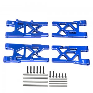 Aluminum Front & Rear Suspension Arm  ARA330789  ARA330790  For ARRMA ARA4404 1/8 MOJAVE 4X4 4S BLX - BLUE - RS-ARA33078990/BU