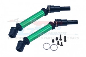 GPM MAM4120F/R ALUMINIUM FRONT/REAR CVD DRIVE SHAFT ARA311161 ARA311149 ARRMA RC 1/8 MOJAVE 4X4 4S BLX Desert Truck ARA4404T1 - GREEN - MAM4120F/R-G
