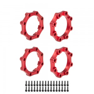 Aluminum Locking Rings Hex Adapter 3.8 Inch 8x32 to17mm For ProLine 3.8 Wheel - PL38-01/RE