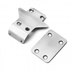 Stainless Steel Front And Rear Chassis Protector Plate For KYOSHO 1/8 MP9E MP10 Buggy - MP10-ZSP