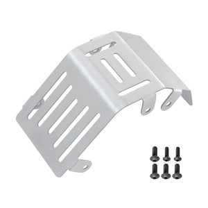 Stainless Steel Center Bottom Skid Plate LOS264001 For 1/4 RC Losi Promoto MX - TS-LOS264001