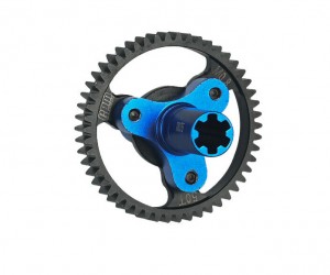GPM MAF050TS ALUMINUM 7075 Steel M0.8 32P 50T Spur Gear Slipper ARA310948 1/10 ARRMA BIG ROCK GRANITE KRATON VORTEKS OUTCAST - BLUE - MAF050TS-B