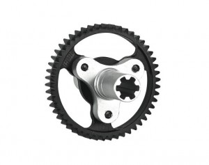 GPM MAF050TS ALUMINUM 7075 Steel M0.8 32P 50T Spur Gear Slipper ARA310948 1/10 ARRMA BIG ROCK GRANITE KRATON VORTEKS OUTCAST - SILVER - MAF050TS-S