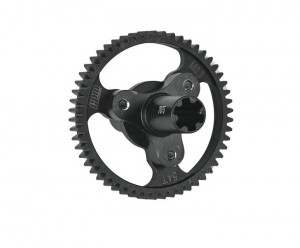 GPM MAF054TS ALUMINUM 7075 Steel M0.8 32P 54T Spur Gear Slipper ARA310948 1/10 ARRMA BIG ROCK GRANITE KRATON VORTEKS OUTCAST - BLACK - MAF054TS-BK