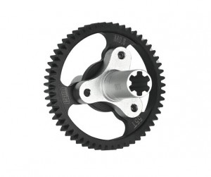 GPM MAF055TS ALUMINUM 7075 Steel M0.8 32P 55T Spur Gear Slipper ARA310948 1/10 ARRMA BIG ROCK GRANITE KRATON VORTEKS OUTCAST - SILVER - MAF055TS-S