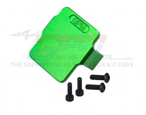 GPM MGG024 Aluminum Servo Mount / Radio Deck ESC For 1/18 RC ARRMA Granite Grom Monster ARA2102 / 1/18 TYPHON GROM ARA2106 - GREEN - MGG024-G