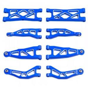 Full Aluminum Suspension Arm Set ARA330808 ARA330809 ARRMA 1/18 GRANITE GROM ARA2102 - BLUE - RS-ARA330809/BU