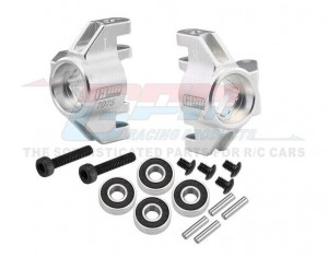 GPM Aluminum 7075 Front Steering Block LOS214041 For LOSI 1/18 Mini LMT 4X4 MONSTER LOS01026 - LMTM021-S