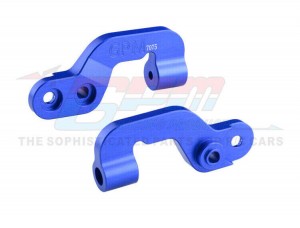 GPM Aluminum 7075 Rear Brace Mount Set ARA320539 For ARRMA 1/7 MOJAVE FIRETEAM BIG ROCK 6S BLX - BLUE - MAJ040-B