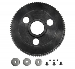 STEEL 48P 83T SPUR GEAR W/ PINION GEAR 23T 25T 27T 4683 FOR 1/10 RC TRAXXAS SLASH STAMPEDE BIGFOOT RUSTLER - TRX-4683T