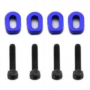 ALUMINUM 7075 FIXING MOTOR BASE REINFORCEMENT For TRAXXAS 1/5 X-MAXX 6S 8S 1/6 XRT 8S Monster - BLUE - TRX-TXM007N/BU