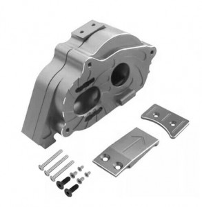 ALUMINUM CENTRE Diff GEAR MOTOR MOUNT ARA311169 For 1/8 ARRMA MOJAVE 4X4 4S BLX - GUN SILVER - RS-ARA311169/GS