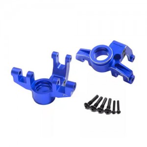Aluminum Front Steering Block ARA330792 For 1/8 RC ARRMA MOJAVE 4X4 4S BLX ARA4404 - BLUE - RS-ARA330792/B