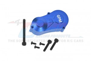 GPM LMTM038 ALUMINUM 7075 CENTER GEAR BOX HOUSING SET WITH COVERS LOS212037 LOSI 1/18 Mini LMT 4X4 Brushed Monster LOS01026 - BLUE - LMTM038-B