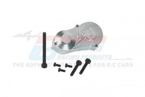 GPM LMTM038 ALUMINUM 7075 CENTER GEAR BOX HOUSING SET WITH COVERS LOS212037 LOSI 1/18 Mini LMT 4X4 Brushed Monster LOS01026 - SILVER - LMTM038-S
