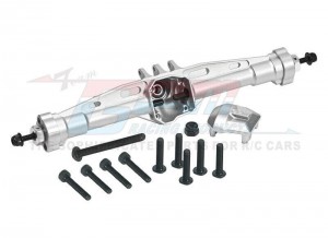 GPM SCXP013 Aluminum 7075 Rear Straight Axle Housing For 1/10 RC AXIAL SCX10 PRO / SCX10-III Crawler - SCXP013/SI