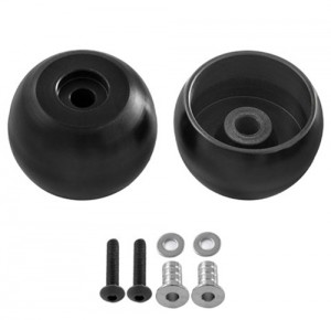 Derlin Lean Training Wheel LOS264003 For LOSI 1/4 PROMOTO MX MOTORCYCLE BIKE LOS06000 - BLACK - RS-LOS264003/BK