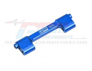 GPM LMTM007 Aluminum 7075 Center Top Crossbar LOS211047 For LOSI 1/18 Mini LMT 4X4 Monster LOS01026 - BLUE - LMTM007-B