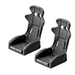 Unversial Driver Seat Set Type B - 2pcs For 1/10 RC Crawler Truck Axial SCX-10 WRAITH RR10 TRAXXAS TRX-4 - AS-DST02/BK