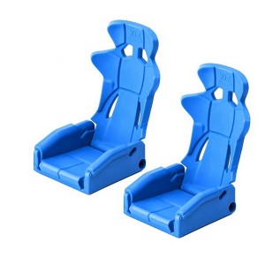 Unversial Driver Seat Set Type B - 2pcs For 1/10 RC Crawler Truck Axial SCX-10 WRAITH RR10 TRAXXAS TRX-4 - BLUE - AS-DST02/BU