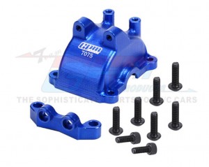 GPM 7075 TT2012AN Front / Rear Gearbox Cover W/ Upper Arm Stabilizer A4 A2 For 1/10 TAMIYA TT-02 TT02T RC Touring Car - TT2012AN-B