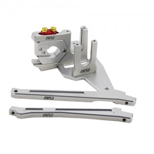 Aluminum Motor Mount With Front & Rear Brace Support ARA320620 ARA320647 For ARRMA 1/7 MOJAVE BIG ROCK FIRETEAM 6S BLX - RS-ARA320620