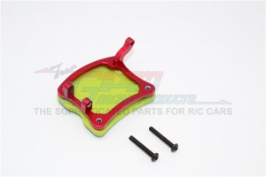 GPM YT168R ALUMINIUM PLASTIC REAR AXLE PROTECTOR MOUNT FOR AXLE HOUSING 1/10 RC AXIAL YETI ROCK RACER - Red - YT168R-R