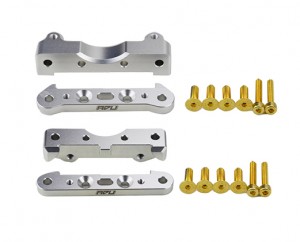 Aluminum 7075 Front & Rear Suspension Mount ARA330556 ARA320558 For 1/5 ARRMA OUTCAST 8S BLX Buggy ARA5810 - RS-ARA330556/SI