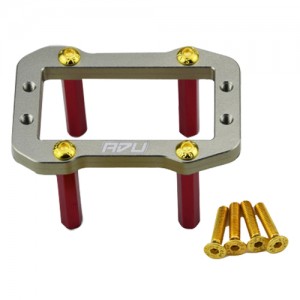 Aluminum 7075 Hard Coated Servo Mount AR320430 For ARRMA 1/7 BIG ROCK FIRETEAM MOJAVE 1/8 KRATON OUTCAST TYPHON 6S BLX - RS-AR320430/SI