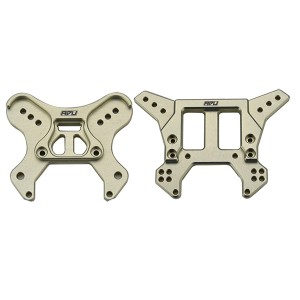 Aluminum 7075 Hard Coated Front & Rear Shock Tower AR330377 AR330189 For 1/8 ARRMA TYHPON 6S V5 TLR EXB - RS-AR330377189