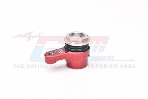 GPM Aluminum 7075 Servo Saver Set - 21T LOS211043  For LOSI 1/18 Mini LMT Monster LOS01026 - RED - LMTM021TSH-R