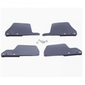 Nylon Front And Rear Suspension Skid Plate 7893 7894 For Traxxas 1/5 X-MAXX / 1/6 XRT 8S Monster - TRX-789394/BK