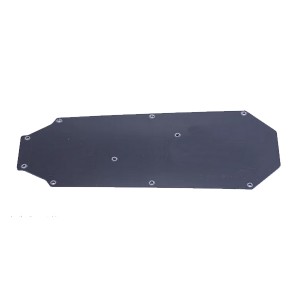 Nylon Main Chassis Protective Plate ARA320542 For ARRMA 1/7 MOJAVE 6S V2 4X4 BLX Desert Truck ARA7604V2T1 - RS-ARA320542/BK