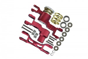 GPM TXM048N ALUMINIUM STEERING ASSEMBLY  FOR 6S TRAXXAS XMAXX 6S - Red - TXM048N-R