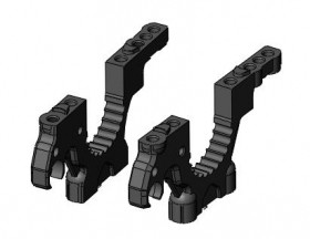 3RACING SAK-CM124 Bulkhead For 1/10 Cero M-Chassis Car - SAK-CM124