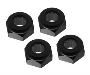 3RACING SAK-C170 Aluminum 2.5mm Lock Nut  For 1/10 RC ULTRA CERO Touring Car - SAK-C170