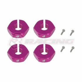 3RACING 3RAC-WX124/V2 Wheel Adaptor - 4mm For 1/10 RC Car - 3RAC-WX124/V2/PK