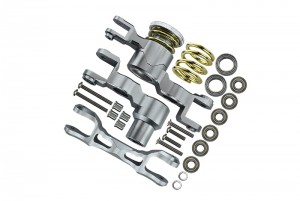 GPM TXM048N ALUMINIUM STEERING ASSEMBLY  FOR 6S TRAXXAS XMAXX 6S - Silver - TXM048N-S
