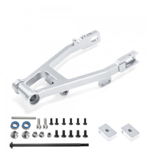 Aluminum Adjustable Chain Tension Swing Arm LOS264000 For 1/4 RC LOSI PROMOTO MX Motorcycle LOS06000 - SILVER - RS-LOS264000/SI