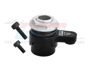 GPM MGG021TSH Aluminum 7075 21T Servo Saver Set ARA340203 For ARRMA 1/18 Granite Grom / 1/18 TYPHON GROM ARA2106 - BLACK - MGG021TSH-BK