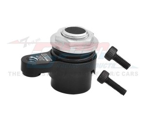 GPM MGG020TSH Aluminum 7075 20T Servo Saver Set ARA340203 For ARRMA 1/18 Granite Grom / TYPHON GROM ARA2106 - BLACK - MGG020TSH-BK