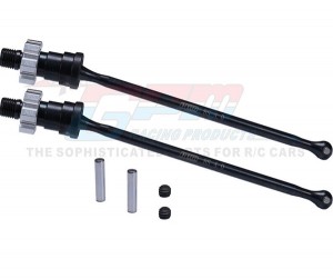 GPM TXM8170B 7075 Alloy Hex W/ Carbon Steel Front / Rear Driveshaft CVD 7750X 7768 For TRXXAS 1/5 X-Maxx 8S - TXM8170B-S