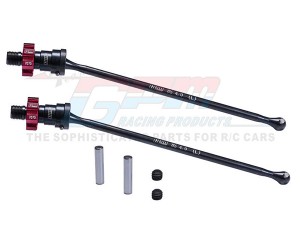 GPM Steel Front / Rear Driveshaft & 7075 Alloy Hex 7768 7896 For TRAXXAS 1/6 XRT 8S 1/5 X-MAXX WideMaxx 8S MONSTER - XRT190-R